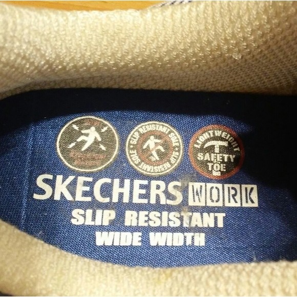 Skechers D'Lites Women's Work Sneakers US 8 Slip Resistant Alloy Toe Shoes - Picture 10 of 14